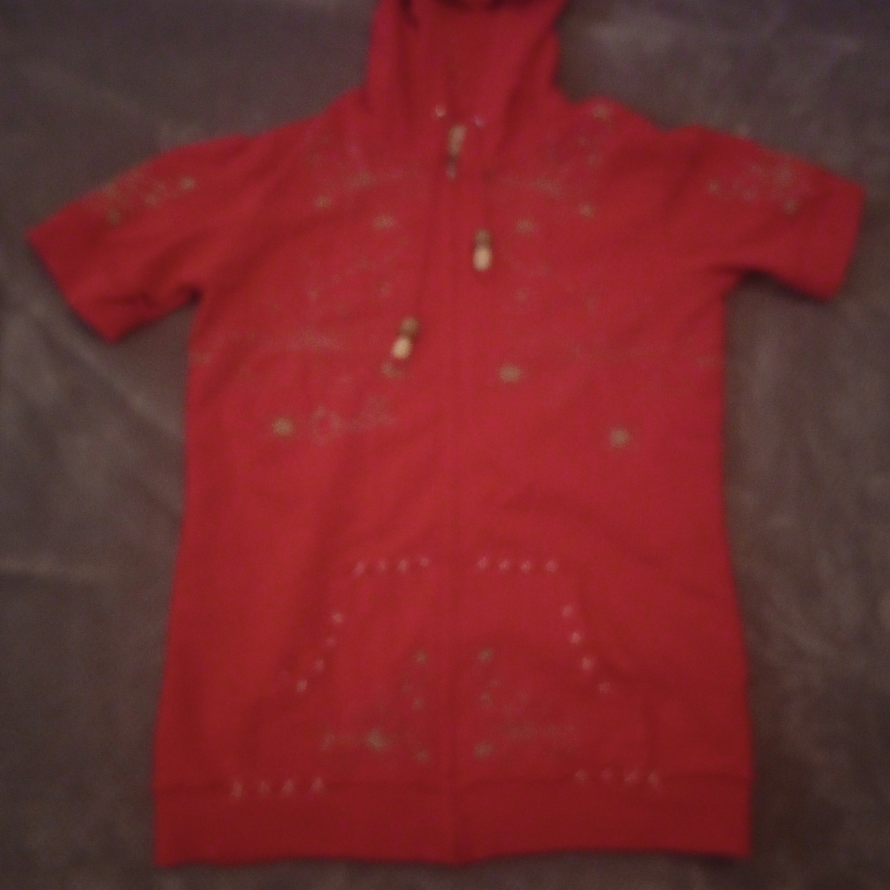O'Neill Vibrant Red Hooded Teddy Jacket